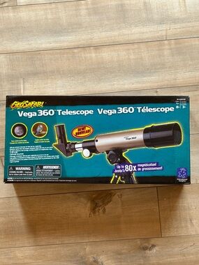 Vega 360 Telescope - Gold and Black
